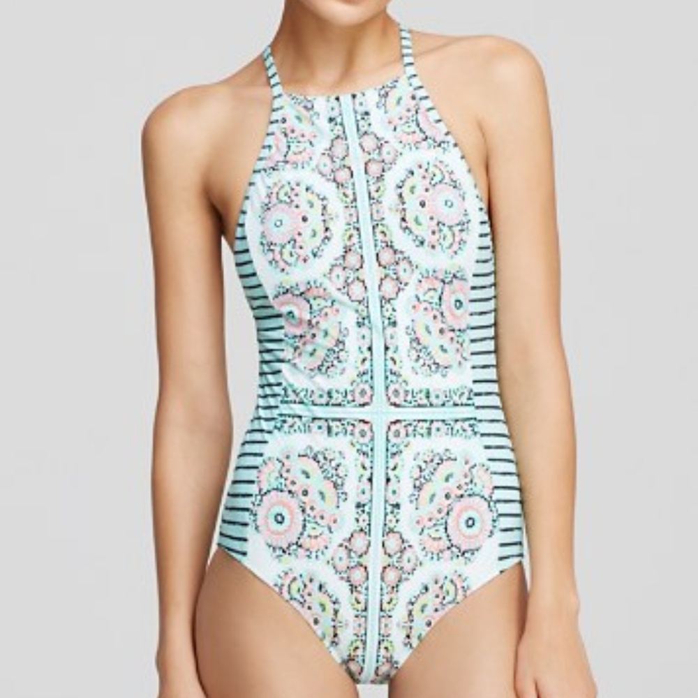 Nanette Lepore Montecito One Piece Swimsuit Sz M